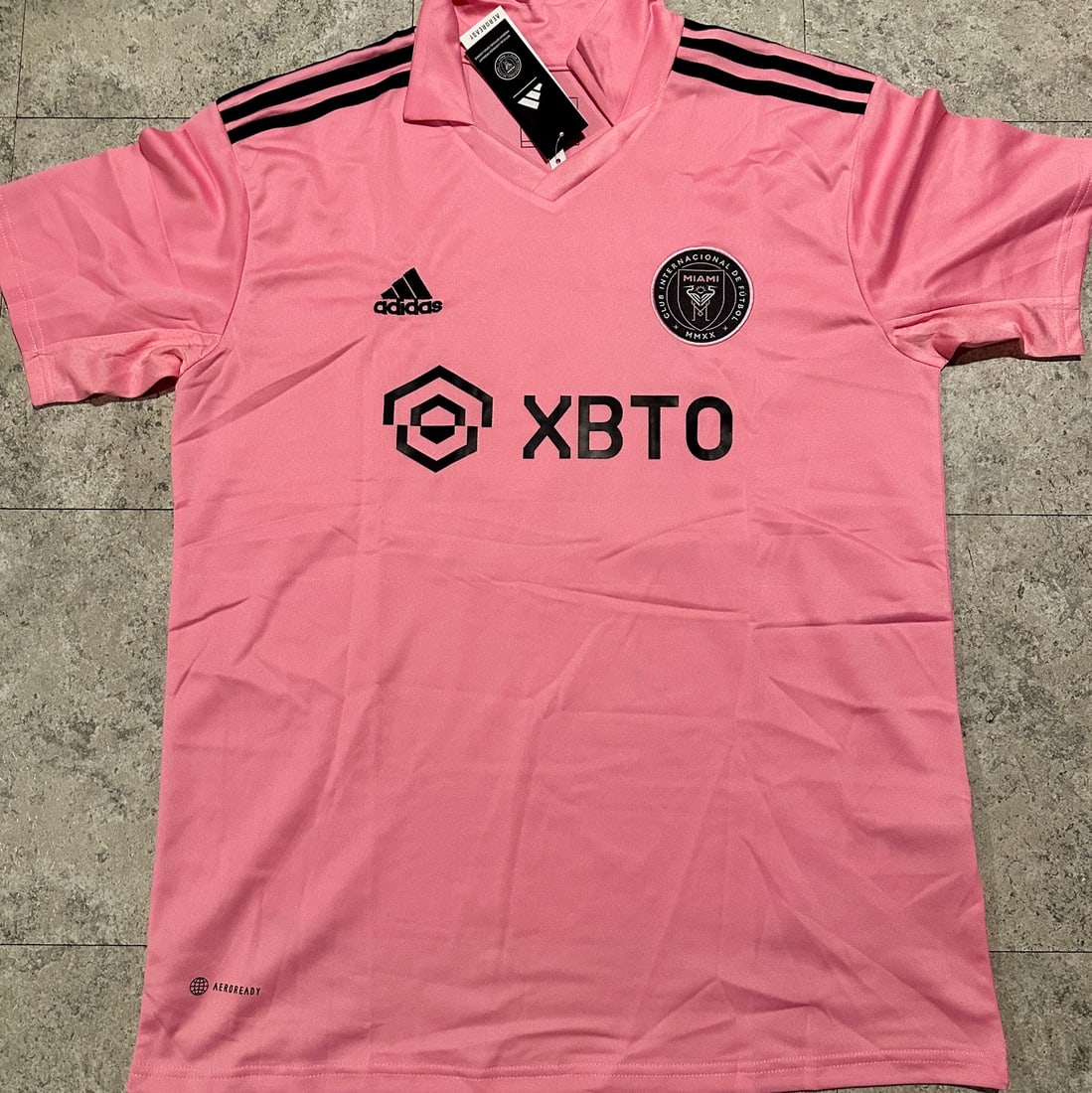 Lionel Messi Argentina Autographed 2022 Adidas FIFA World Cup Home Soccer Jersey LOA - 4