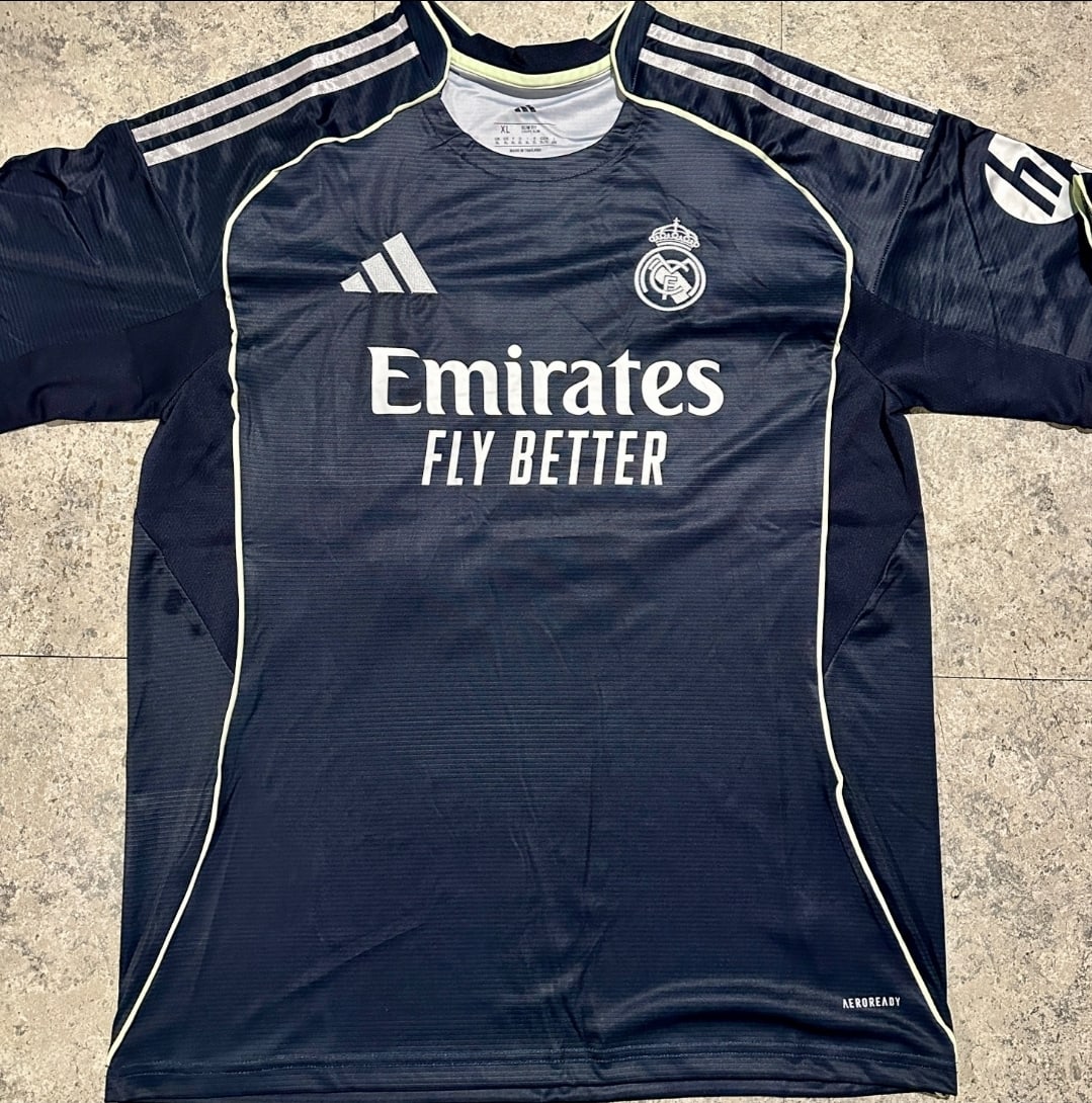 Kylian Mbappe Real Madrid Autographed 2025-26 Adidas Away Jersey coa - 3