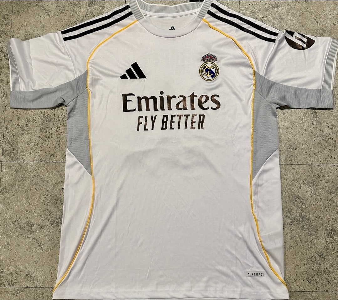Kylian Mbappé Real Madrid Autographed 2025-26 Adidas Home Jersey coa - 3