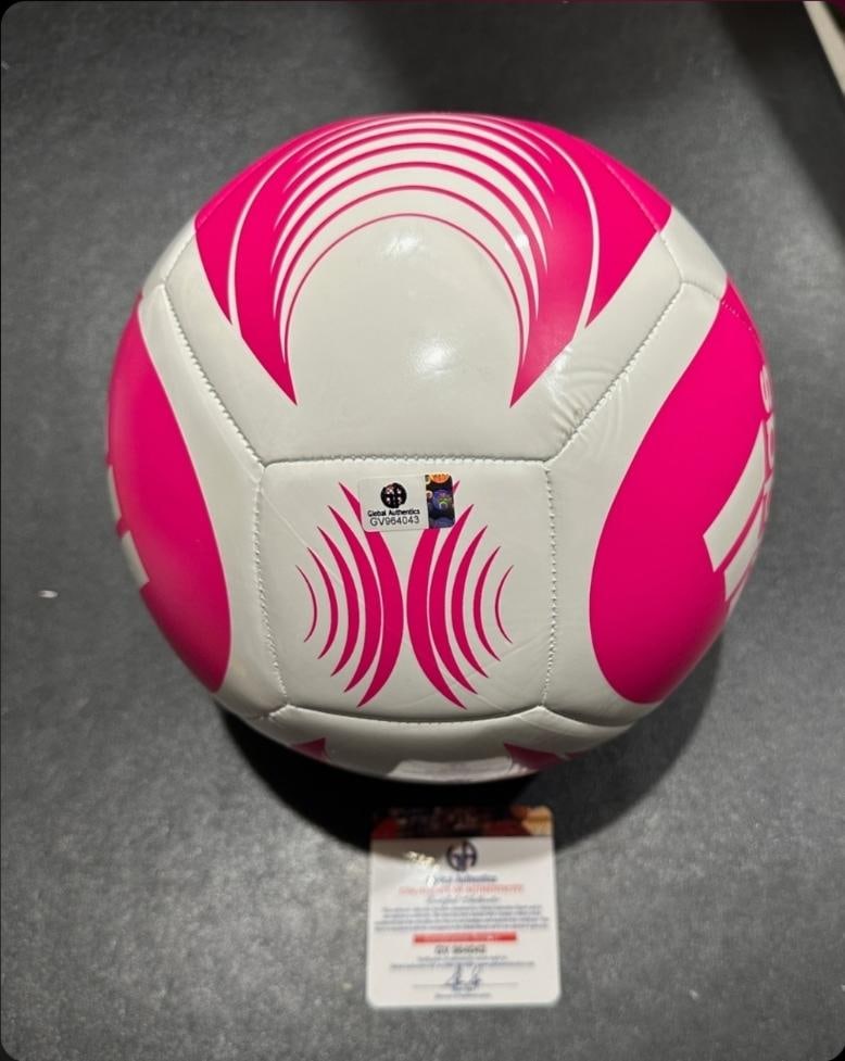 Lionel Messi Inter Miami CF Autographed Adidas Soccer Ball coa - 2