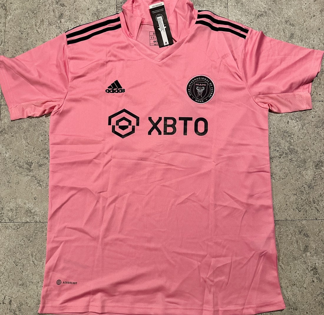 Lionel Messi Inter Miami FC Autographed 2023 Adidas Home Soccer Jersey LOA - 4