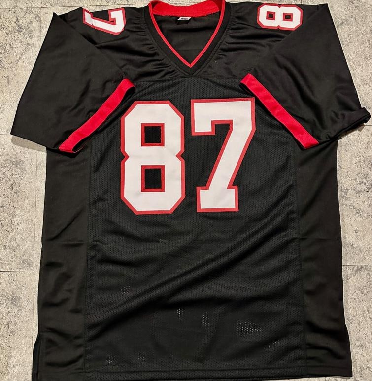 Rob Gronkowski Tampa Bay Buccaneers Autographed Custom Football Jersey coa - 3