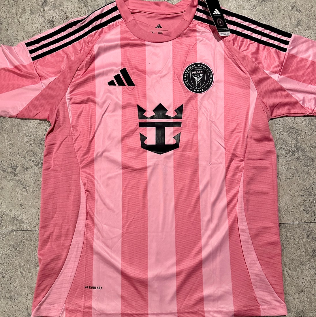 Lionel Messi Inter Miami FC Autographed 2024 Adidas Home Soccer Jersey LOA - 4