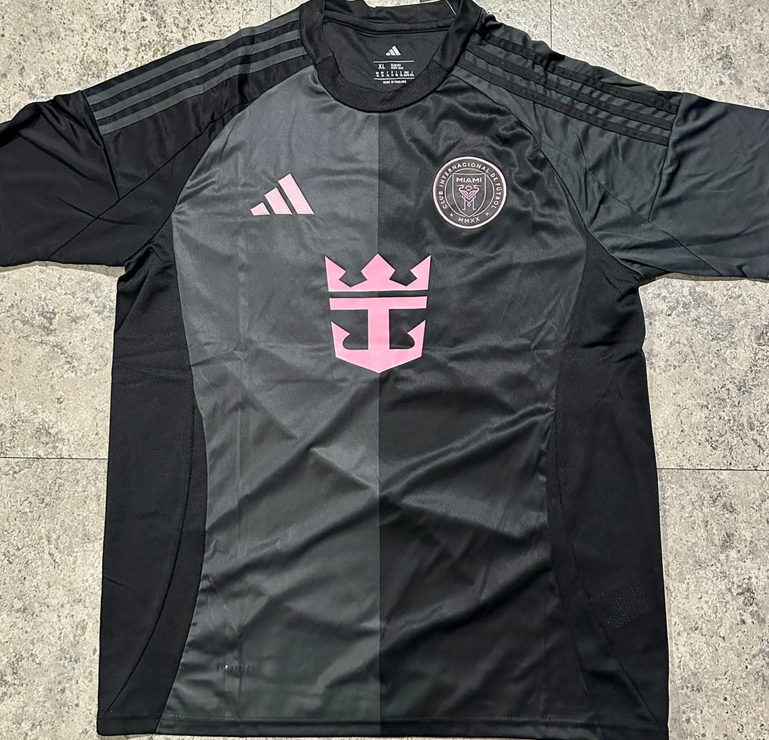 Lionel Messi Inter Miami FC Autographed 2024 Adidas Away Soccer Jersey LOA - 4
