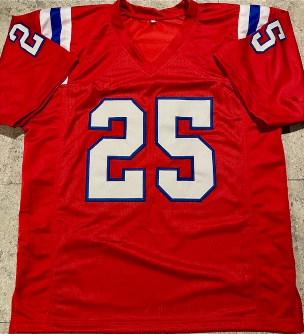 Marcus Jones New England Patriots Autographed Custom Football Jersey JSA Hologram - 3