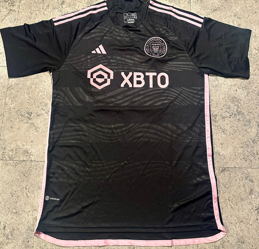 Lionel Messi Inter Miami FC Autographed 2023 Adidas Away Soccer Jersey LOA - 4