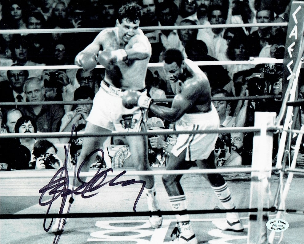 Gerry Cooney Former Heavyweight Boxer (70's-90's) Autographed 8x10 Photo coa: Gerry Cooney Former Heavyweight Boxer (70's-90's) Autographed 8x10 Photo Full Time Authentics coa