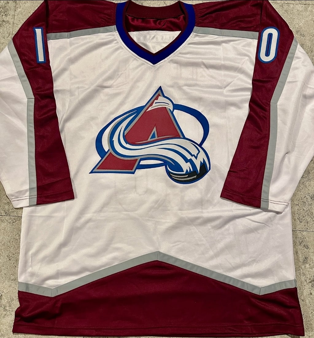 Charlie Coyle Colorado Avalanche Autographed Custom Hockey Jersey JSA Hologram - 3