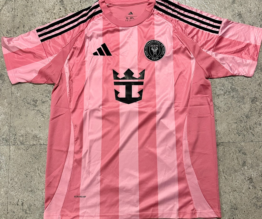 Lionel Messi Inter Miami FC Autographed 2024 Adidas Home Soccer Jersey LOA - 4