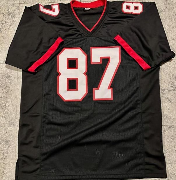 Rob Gronkowski Tampa Bay Buccaneers Autographed Custom Football Jersey coa - 3