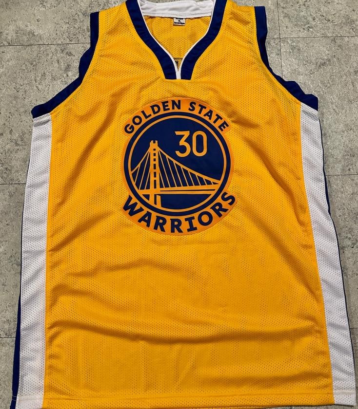 Stephen Curry Golden State Warriors Autographed Custom Basketball Jersey coa - 3