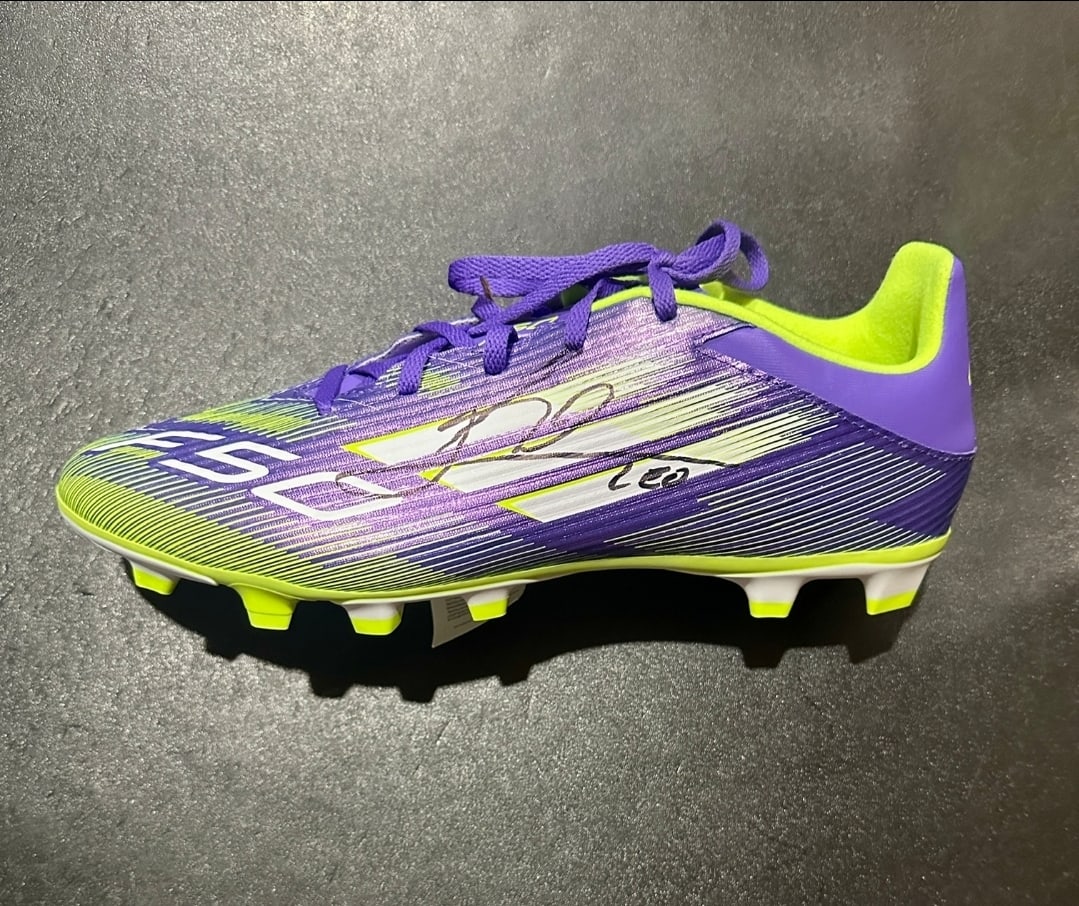 Lionel Messi Inter Miami CF Autographed Adidas Soccer Cleat coa (1 of 2)