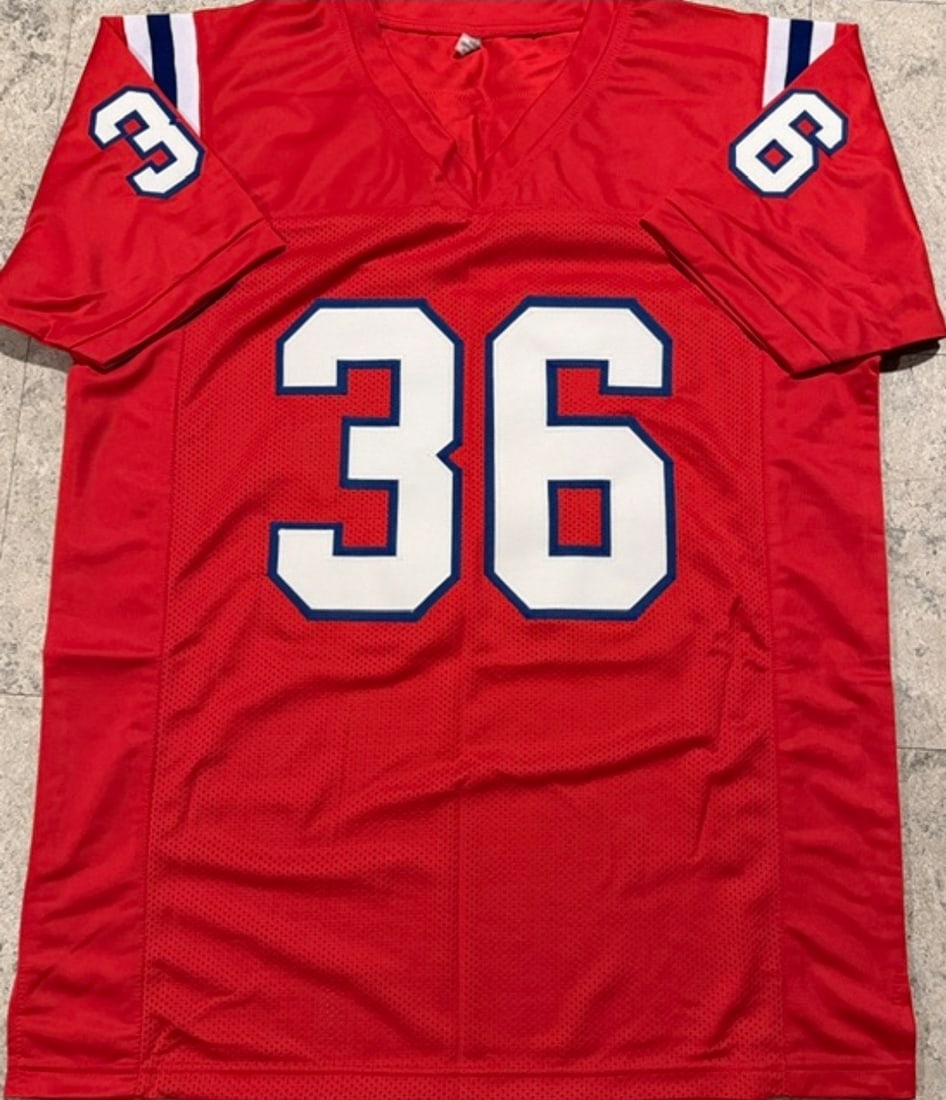 Lawyer Malloy New England Patriots Autographed Custom Football Jersey JSA coa - 3