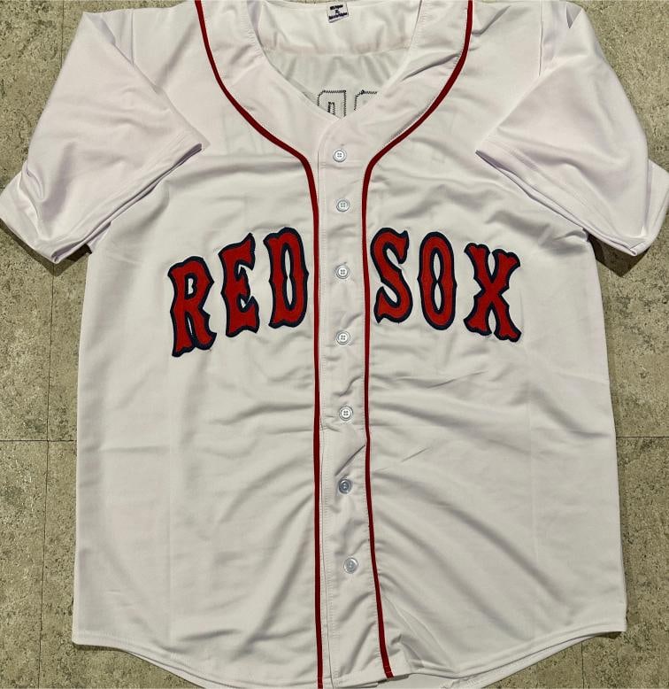 Dustin Pedroia Boston Red Sox Autographed Custom Baseball Jersey coa - 3