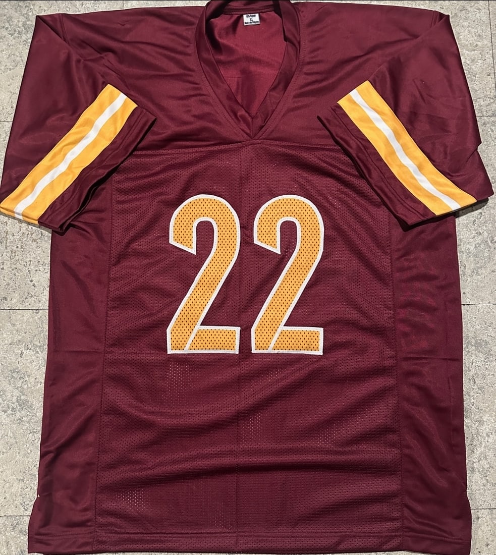 Jacory Croskey-Merritt Washington Commanders Autographed Custom Football Jersey Beckett Hologram - 3