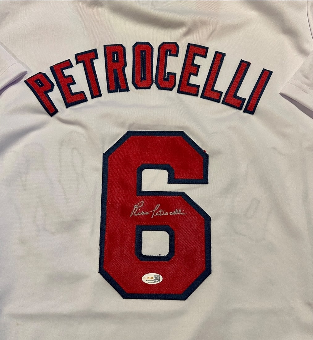 Rico Petrocelli Boston Red Sox Autographed Custom Baseball Jersey JSA Hologram - 2