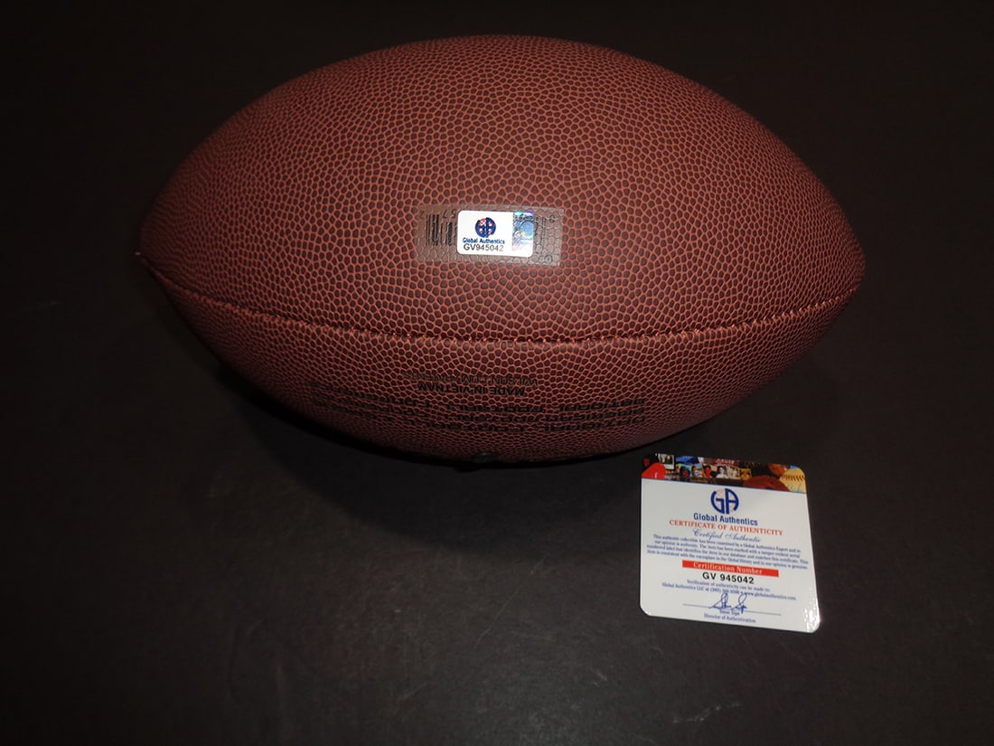 Jordy Nelson Green Bay Packers Autographed Wilson Football coa - 2