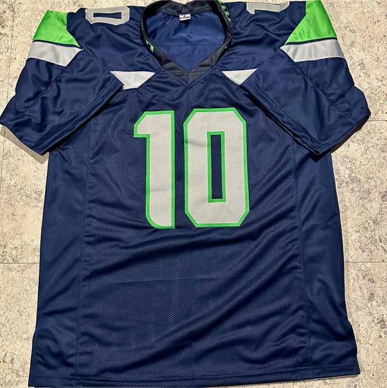 Cooper Kupp Seattle Seahawks Autographed Custom Football Jersey coa - 3