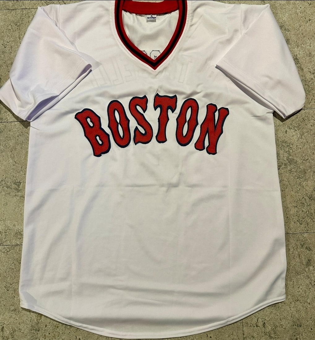 Rico Petrocelli Boston Red Sox Autographed Custom Baseball Jersey JSA Hologram - 3
