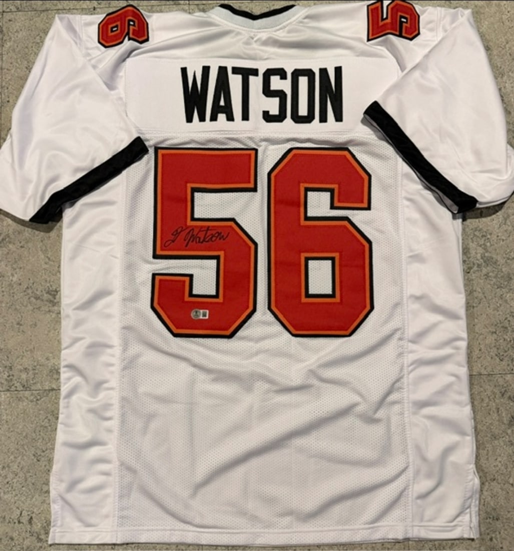 Dekoda Watson Tampa Bay Buccaneers Autographed Custom Football Jersey Beckett Hologram