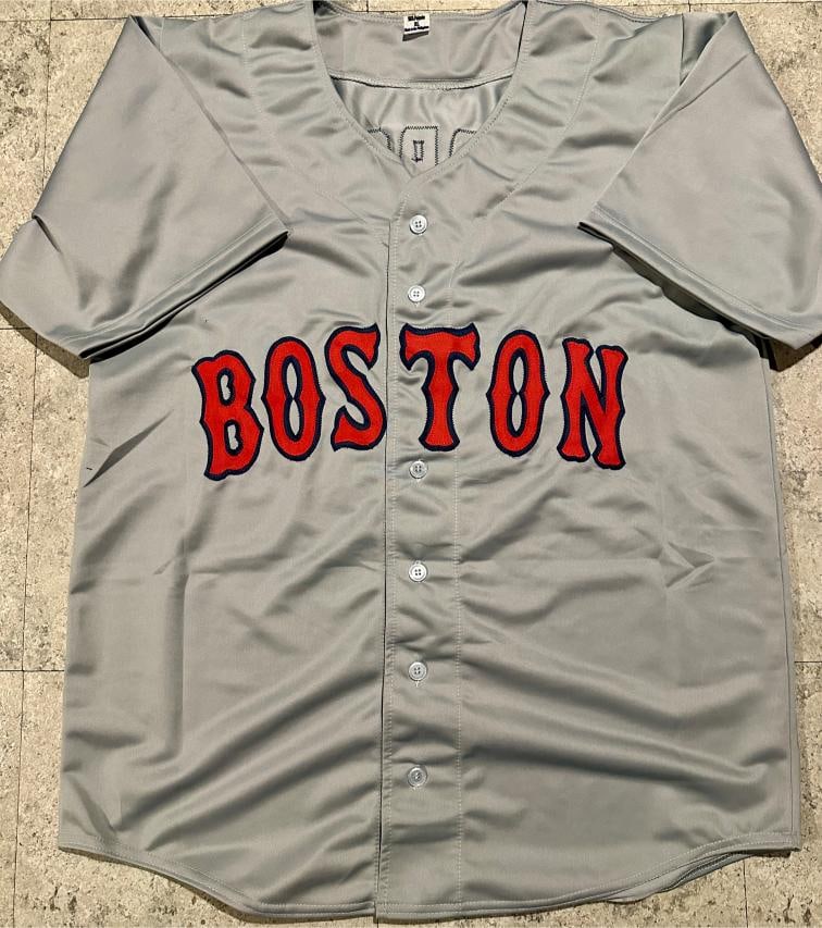 Dustin Pedroia Boston Red Sox Autographed Custom Baseball Jersey coa - 3