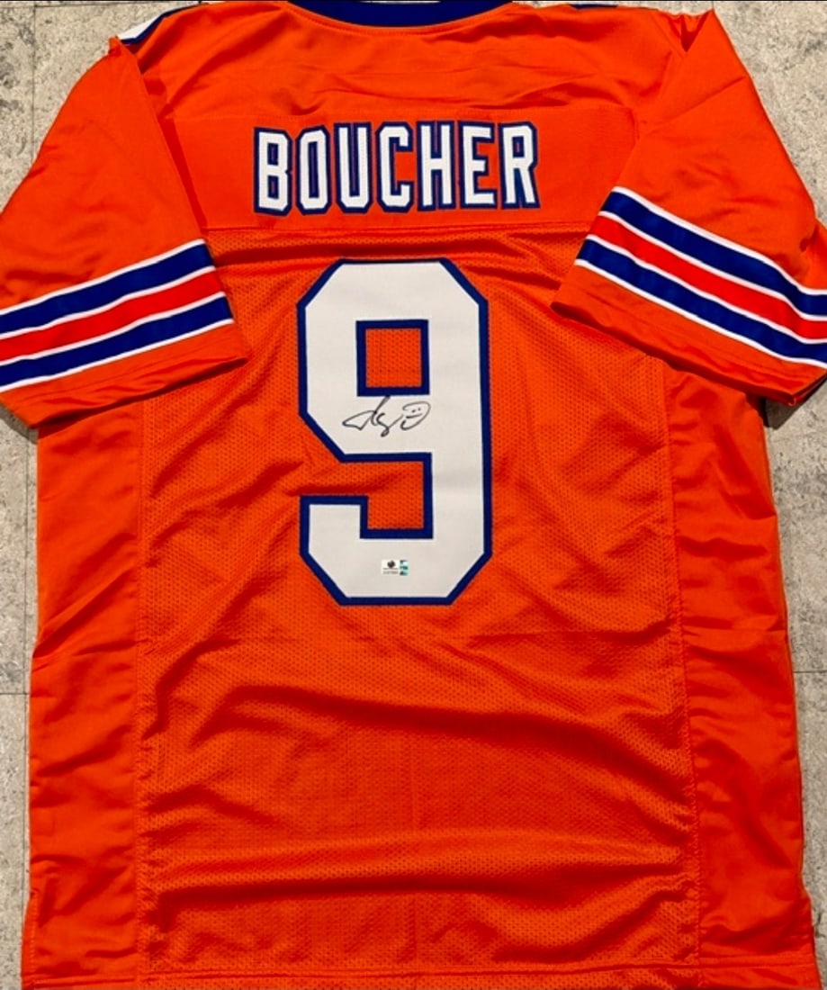 Adam Sandler Bobby Boucher The Waterboy Autographed Custom Football Jersey coa