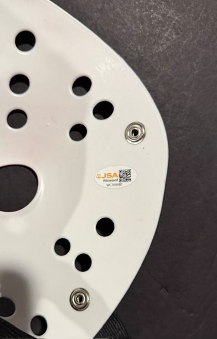 Ari Lehman JASON Friday the 13th Autographed & Inscribed White Mask JSA HOLOGRAM - 4