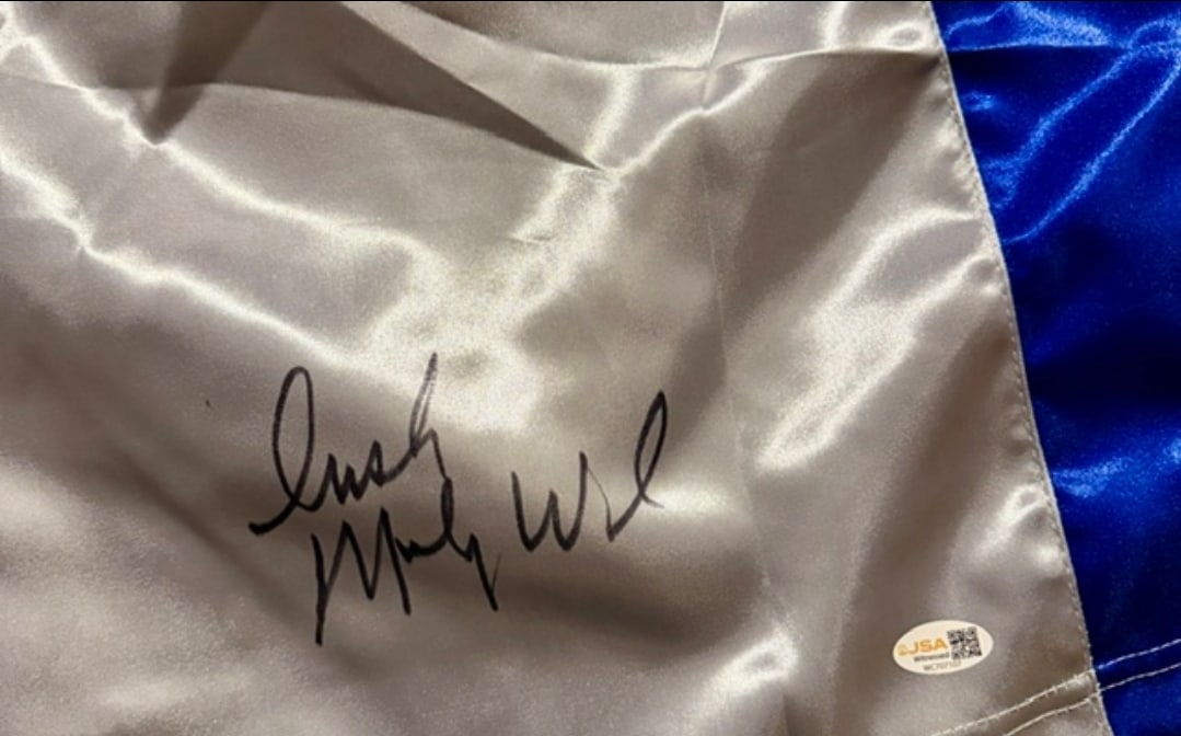 Micky Ward Autographed Everlast Boxing Glove JSA HOLOGRAM - 2