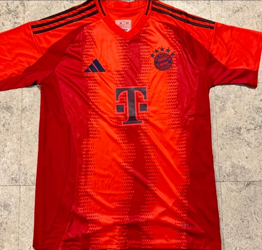 Harry Kane FC Bayern Munchen 2024-25 Adidas Home Soccer Jersey coa - 3