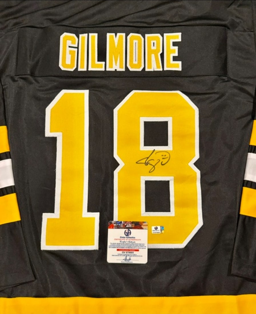 Adam Sandler Happy Gilmore Autographed Custom Hockey Jersey coa - 2