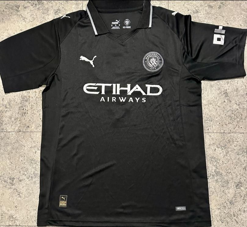 Erling Haaland Manchester City Autographed 2025-26 Puma Away Soccer Jersey coa - 3