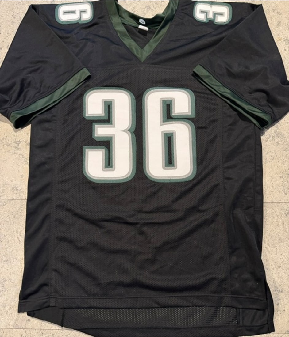 Jay Ajayi Philadelphia Eagles Autographed Custom Football Jersey Beckett Hologram - 3
