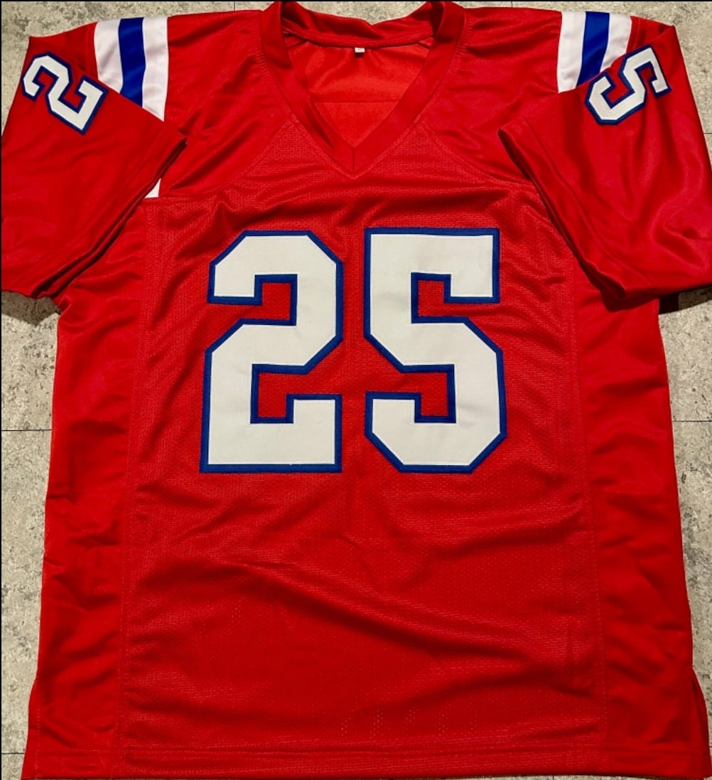 Marcus Jones New England Patriots Autographed Custom Football Jersey JSA Hologram - 3