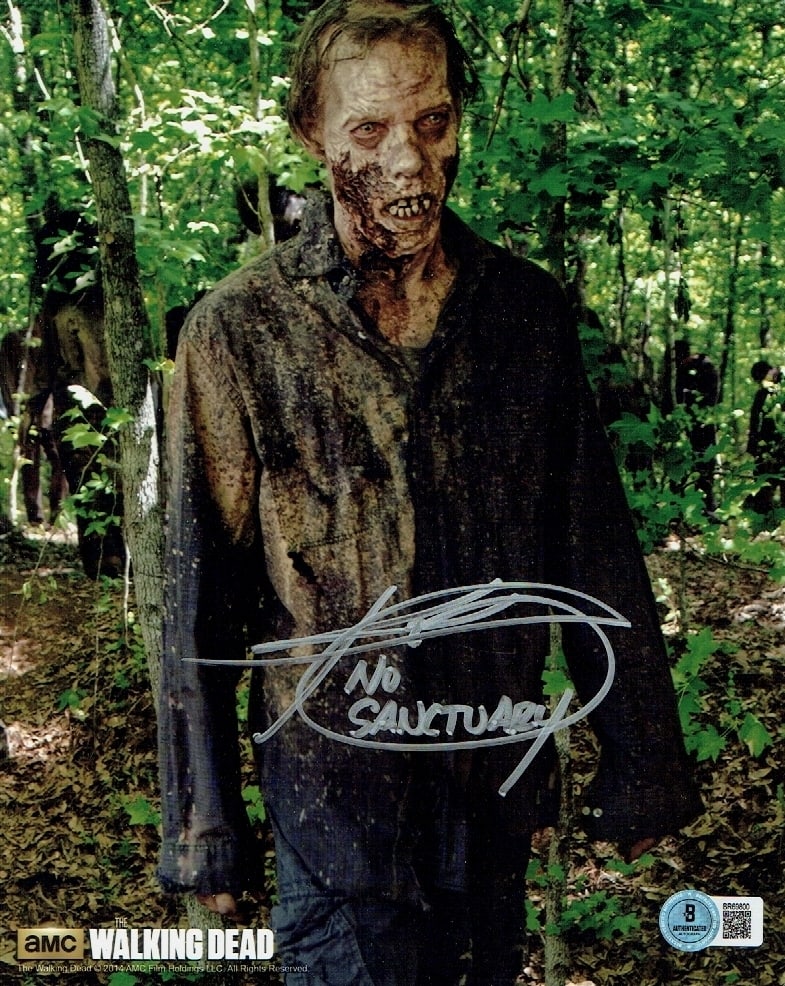 Kent Wagner The Walking Dead Autographed & Insc 8x10 Photo Beckett Hologram (1 of 1)