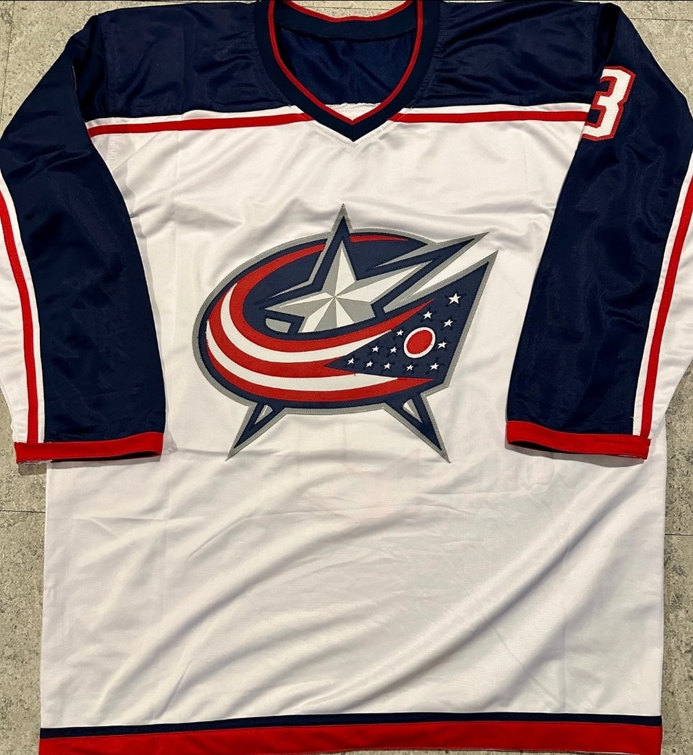 Charlie Coyle Colorado Avalanche Autographed Custom Hockey Jersey JSA coa - 3