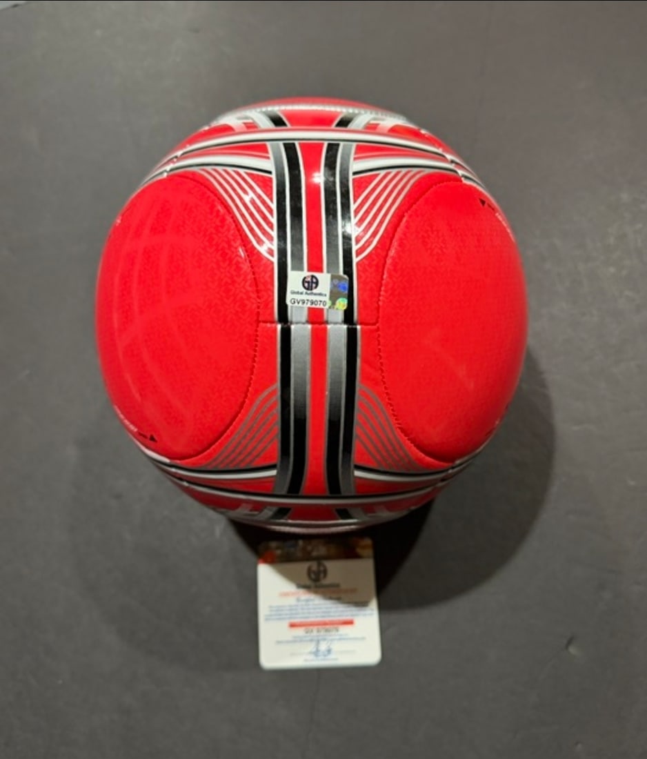 Lionel Messi Inter Miami CF Autographed Adidas Soccer Ball coa - 2