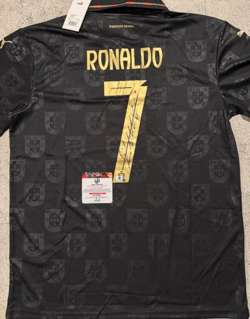 Cristiano Ronaldo Portugal Autographed 2025-26 Puma Special Edition Soccer Jersey LOA - 2