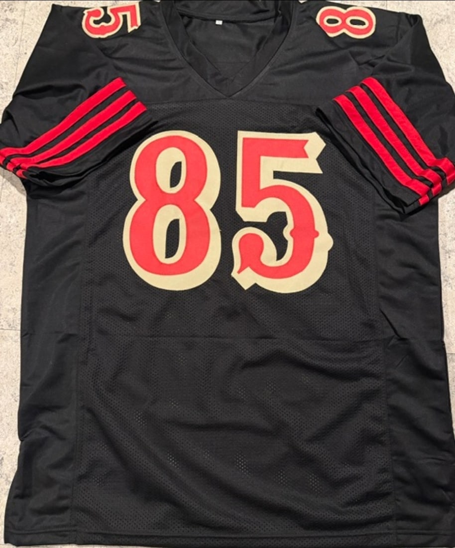 George Kittle San Francisco 49ers Autographed Custom Football Jersey coa - 3