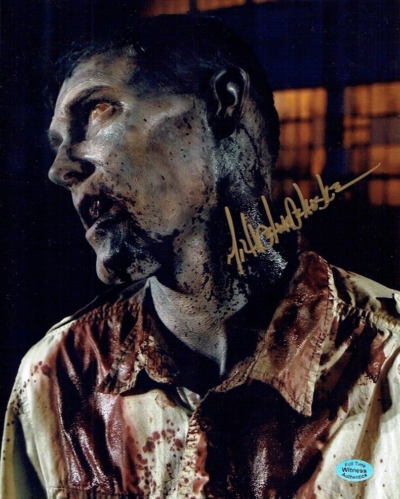 Michael Koskie The Walking Dead Autographed 8x10 Photo Full Time coa: Michael Koskie The Walking Dead Autographed 8x10 Photo Full Time Authentics coa - Autograph Location may vary