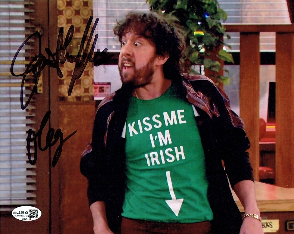 Jonathan Kite 2 Broke Girls Autographed & Inscribed 8x10 Photo JSA coa: Jonathan Kite 2 Broke Girls Autographed & Inscribed "Oleg" 8x10 Photo JSA coa