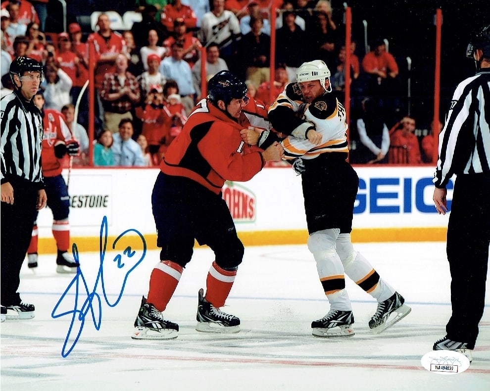 Shawn Thornton Boston Bruins Autographed 8x10 Photo JSA coa: Shawn Thornton Boston Bruins Autographed 8x10 Photo JSA Witnessed coa - Autograph Location & coa # may vary