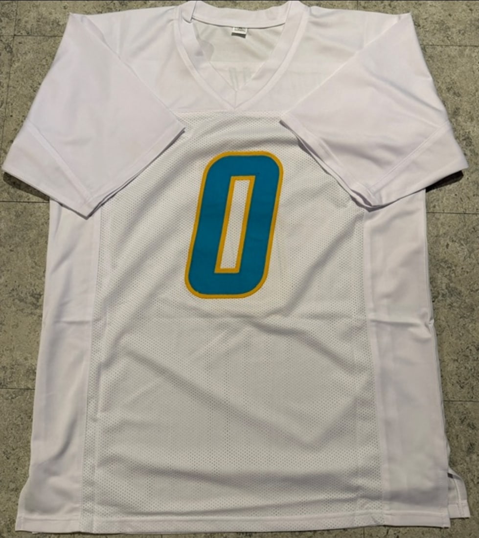 Daiyan Henley Los Angeles Clippers Autographed Custom Football Jersey Beckett Hologram - 3