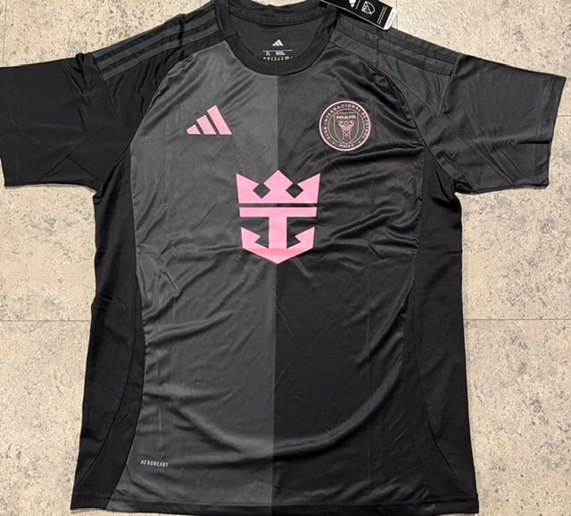 Lionel Messi Inter Miami FC Autographed 2024 Adidas Away Soccer Jersey LOA - 4