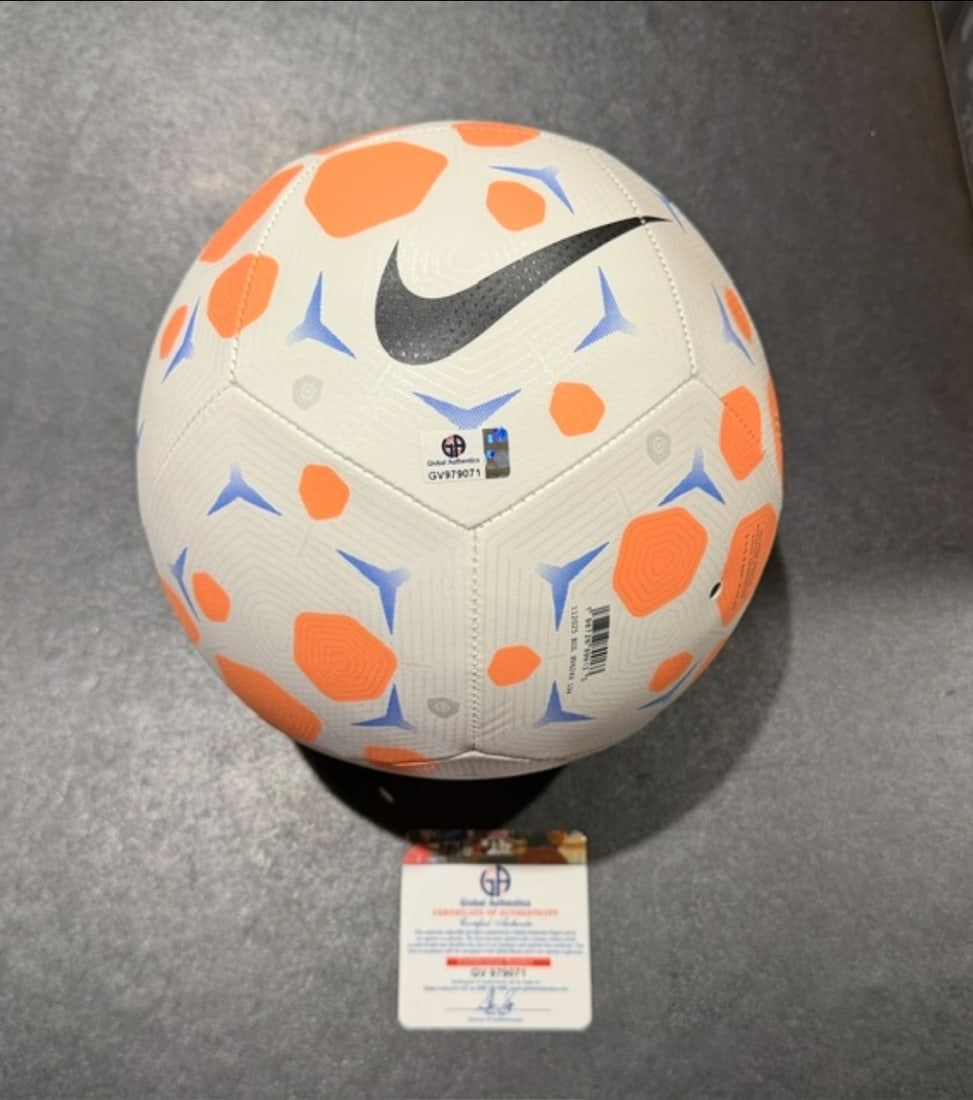 Lionel Messi Inter Miami CF Autographed Adidas Soccer Ball coa - 2