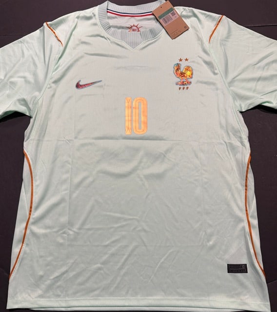 Kylian Mbappe France Autographed 2026 Nike Away Jersey LOA - 4