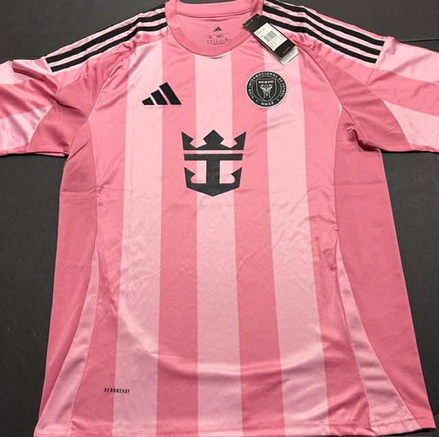 Lionel Messi Inter Miami FC Autographed 2025-26 Adidas Home Soccer Jersey LOA - 4