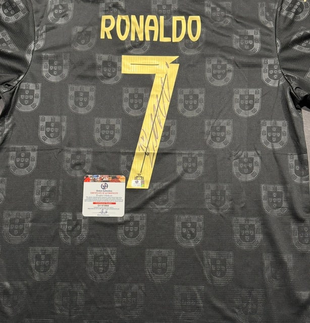 Cristiano Ronaldo Portugal Autographed 2025-26 Puma Special Edition Soccer Jersey LOA - 2