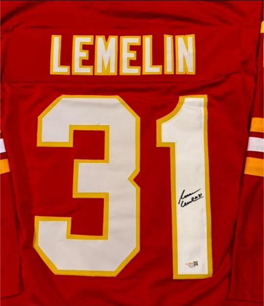 Reggie Lemelin Calgary Flames Autographed Custom Hockey Jersey JSA Hologram: Reggie Lemelin Calgary Flames Autographed Custom Hockey Jersey JSA Witnessed QR HOLOGRAM (THERE IS NO COA CARDS WITH QR CODE HOLGRAMS - SCAN QR CODE WITH CAMERA TO VERIFY AUTHENTICITY) - Autograph