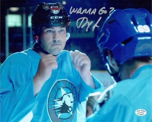 Doug Smith [The Goon 2] Autographed & Inscribed 8x10 Photo coa: Doug Smith [The Goon 2] Autographed & Inscribed 8x10 Photo Full Time Authentics coa