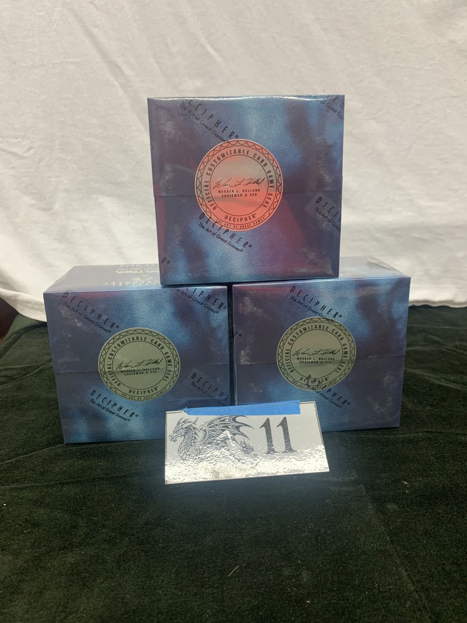 3x Star Trek CCG, Official Tournament Sealed Deck (1 of 6)